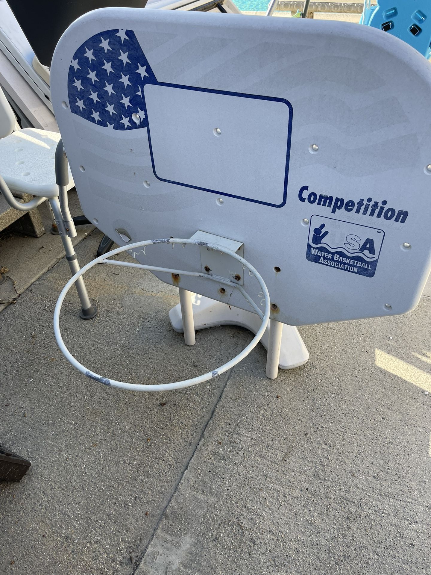 Pool Basketball Hoop