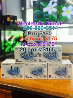Superbox S7 Max new 2026 Model Wholesale reseller S6 Ultra super box