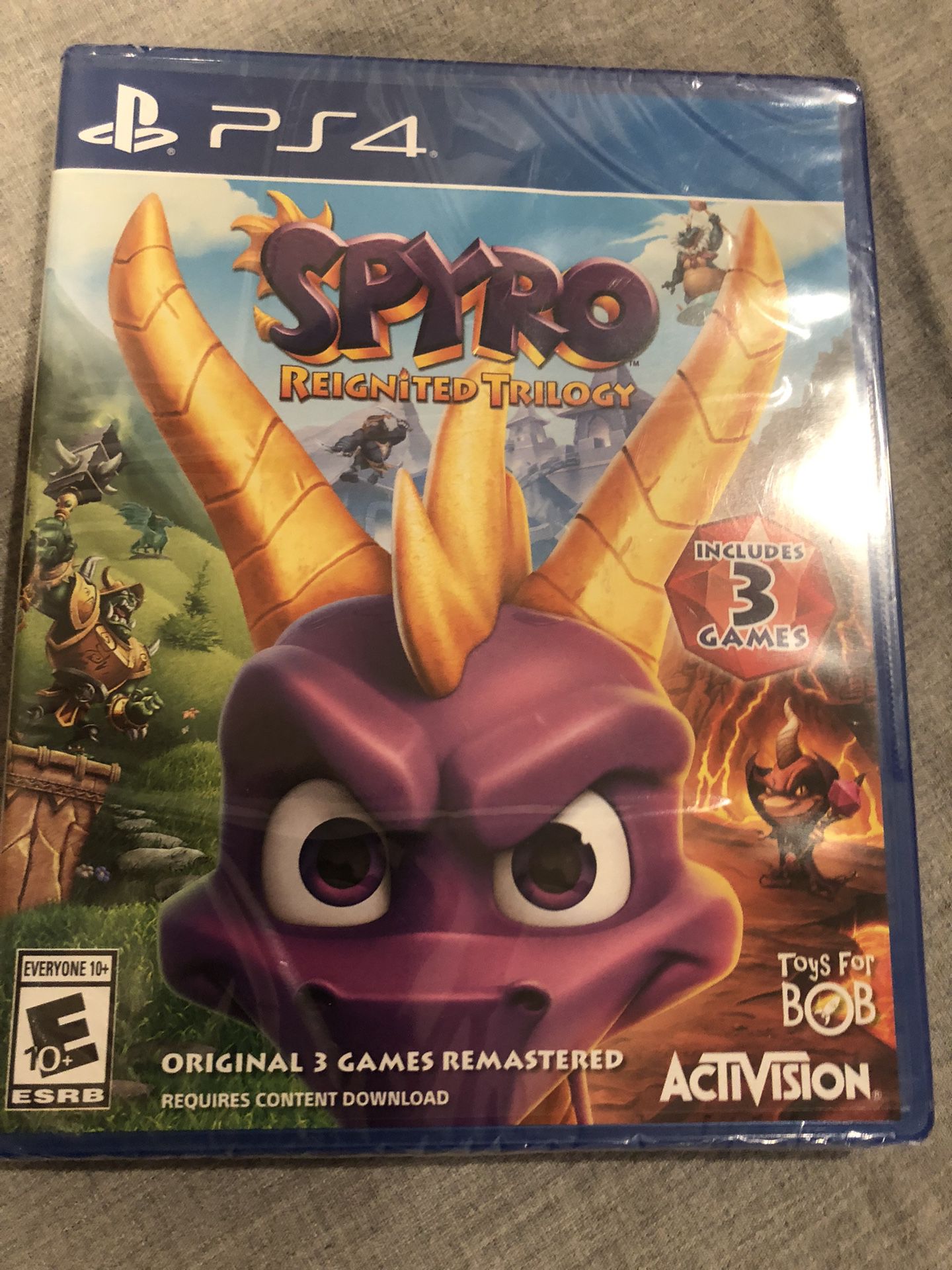 Spyro Reignited Trilogy PS4 Sealed Copy