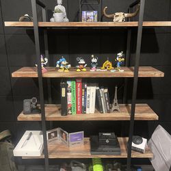 5-Tier Rustic Bookshelves 