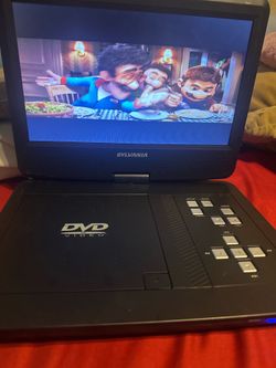 Sylvania 10” portable DVD player