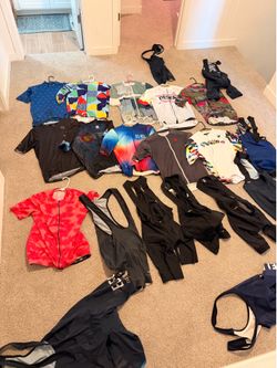 Cycling Bibs and Jerseys - Rapha, Eliel, Pactimo, XL
