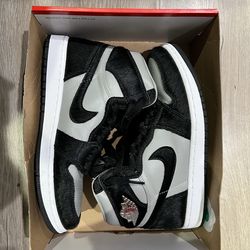 Air Jordan 1 Retro High OG Women’s 8.5 Medium Grey Black White – Lightly Used
