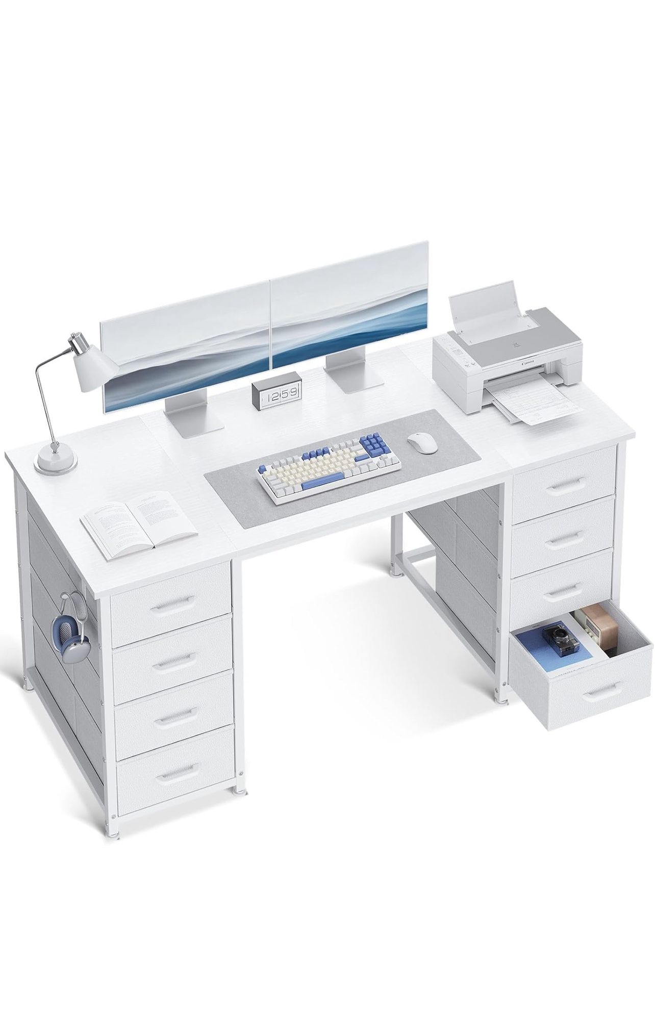 White Amazon Desk Brand New