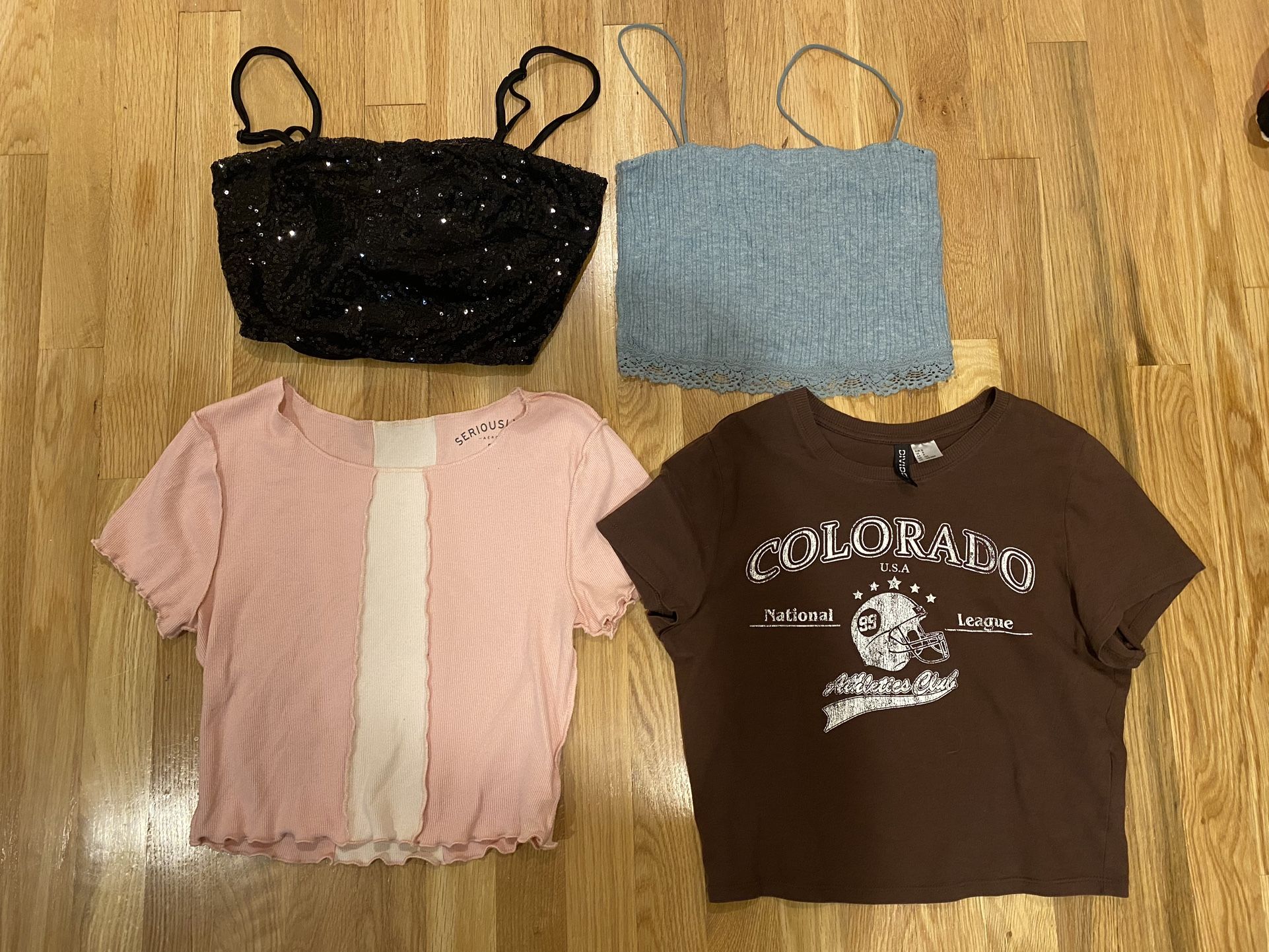 Crop Shirts Lot Size S