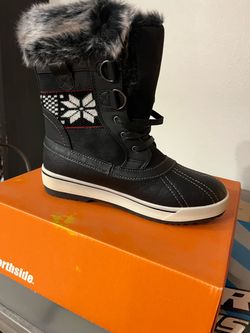 Woman’s snow boots