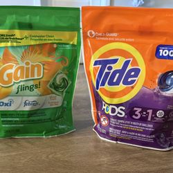 Laundry Detergent Tide / Gain