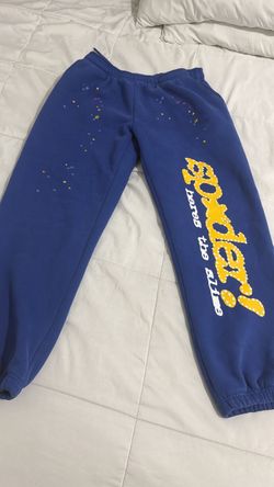 blue sp5der pants