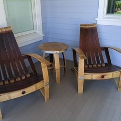 Wine Barrel Chairs