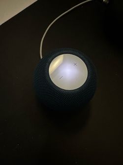 Apple HomePod mini in blue