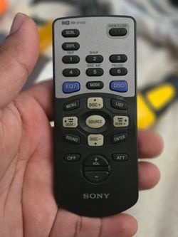 Sony RM-X143A Car Audio Remote Control
