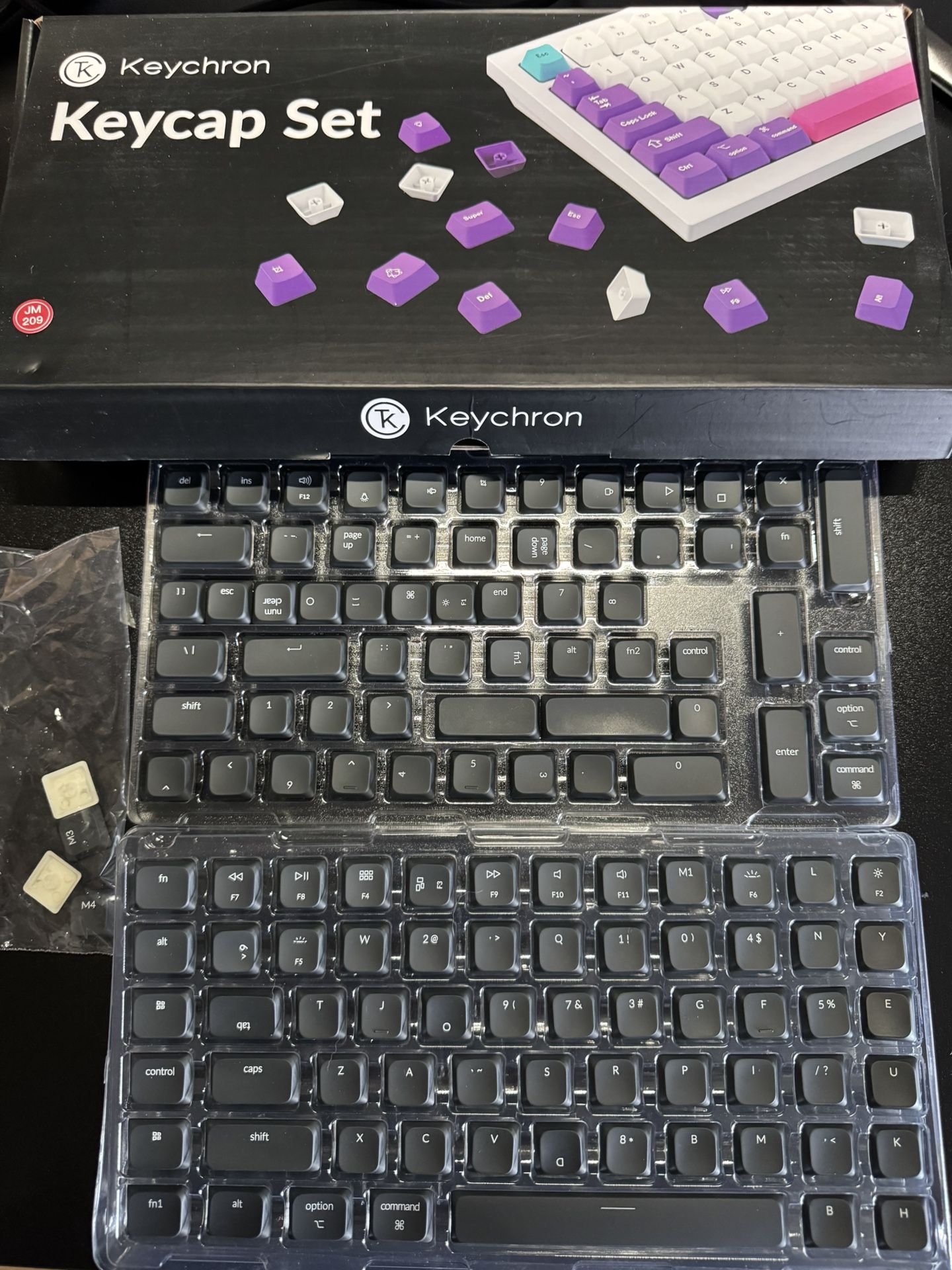 Keychron Low-profile Shine Through Keycaps