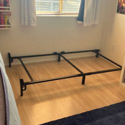 Basic Twin Size Metal Bed Frame