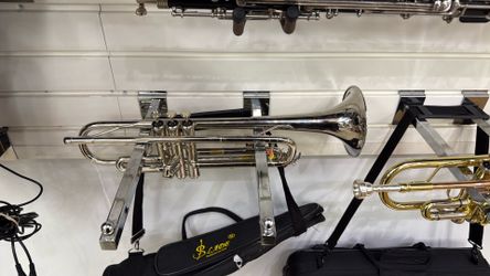 Trumpet with case