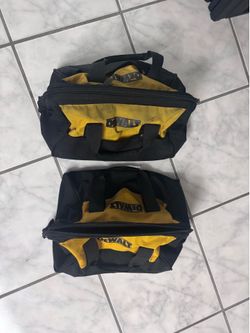 DeWalt Medium Tool Bags 13” x 10” x 9” Heavy Duty Nylon