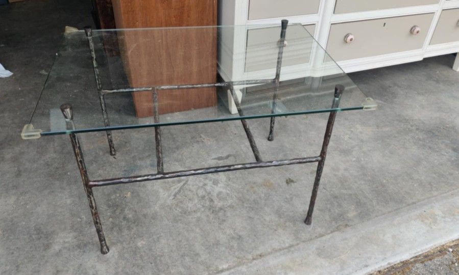 Glass Top Coffee Table