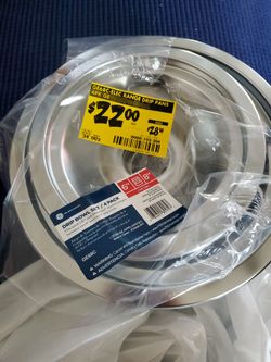 Ge Electric Range Drip Pans 4 Pack
