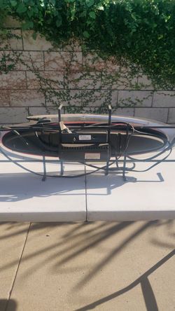 Bud Light Oval Bar Sign (Needs Repair)