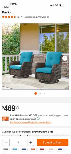 Patio furniture 3 pieces