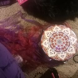 Tambourine With Ribbons