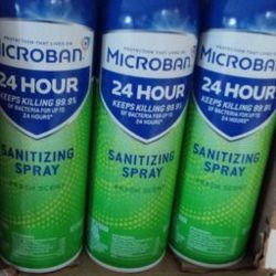 Microban Spray Sanitizer!