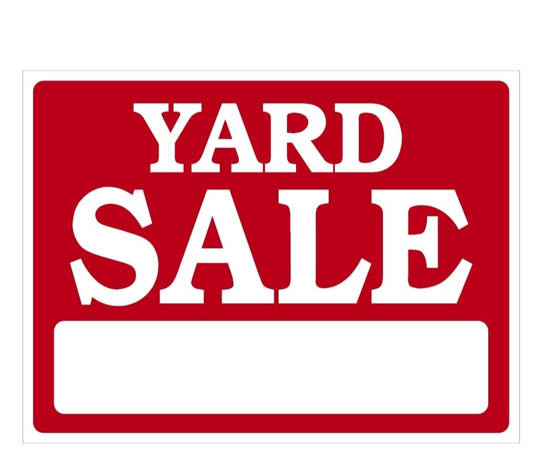 Yard Sale November 1st