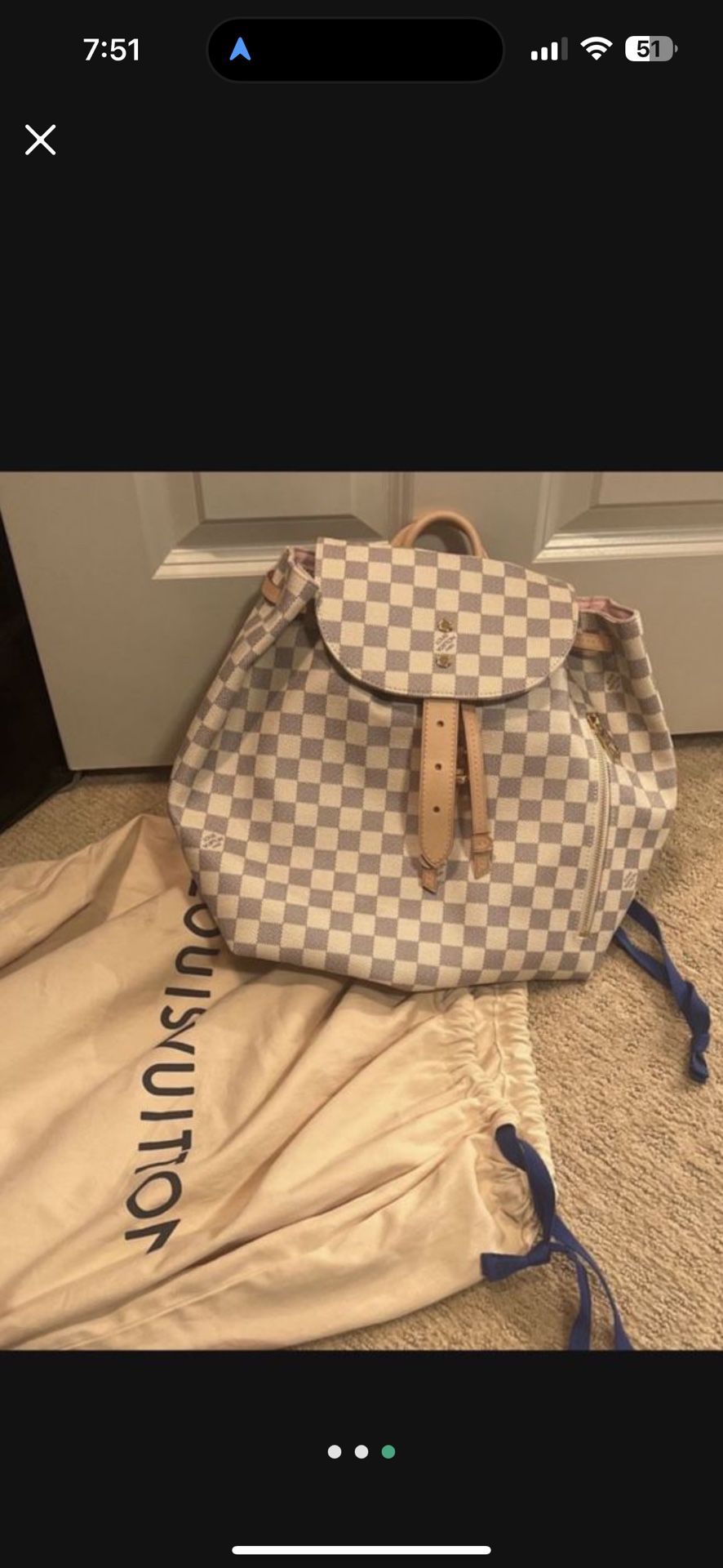 Louis Vuitton Pink Backpack for Sale in Los Angeles, CA - OfferUp