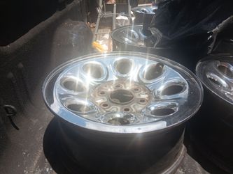 Chevrolet 17 inch chrome rims