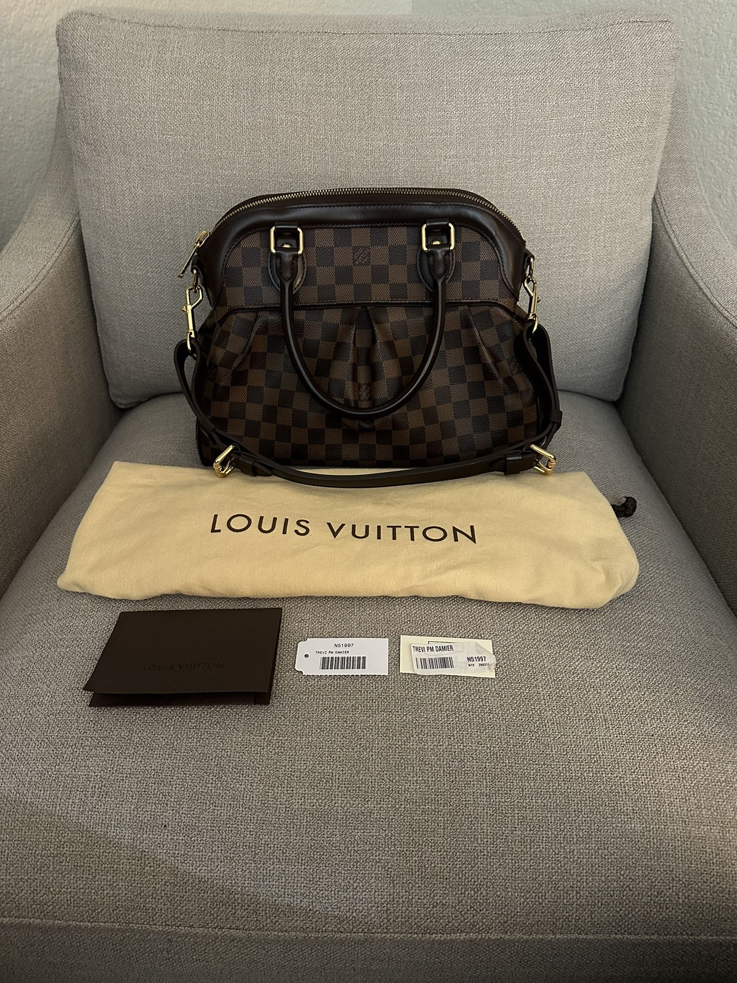 Authentic Louis Vuitton Trevi PM Bag