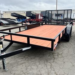 2024 CARSON TRAILER Standard Utility 7’x16’
