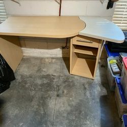 Light Wood Desk