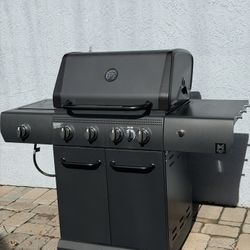 Members Mark 5-burner Grill With Side Burner, Cover And Tank Included