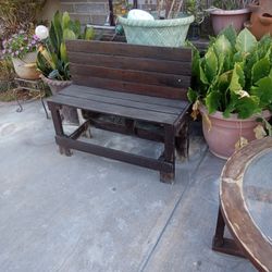 Wooden Bench