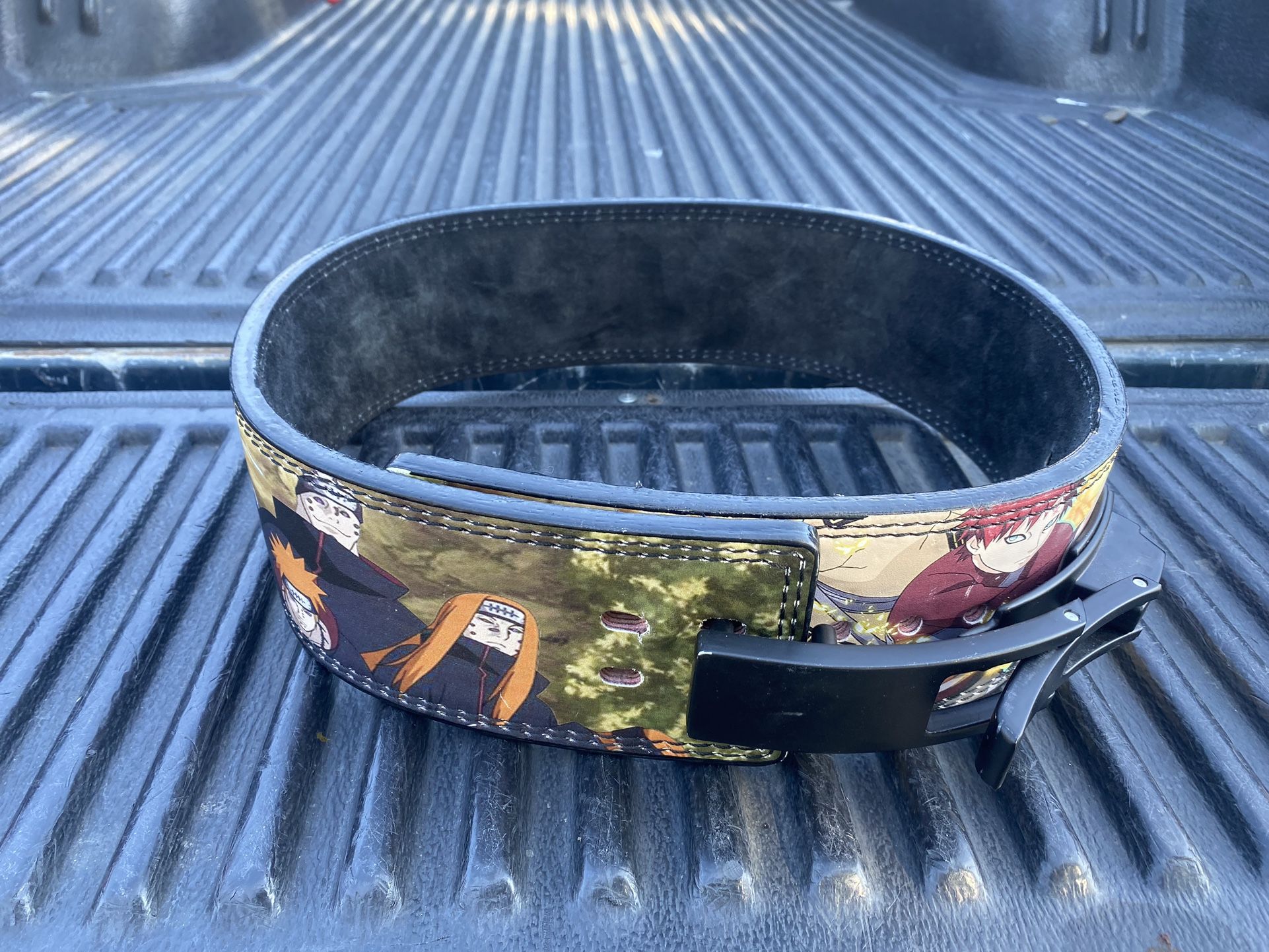 Leather Belt Weight Lifting Belt Anime Weight Lifting Belt In Good Shape Leather Belt MAKE AN OFFER!