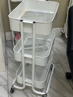 3 tiers rolling carts