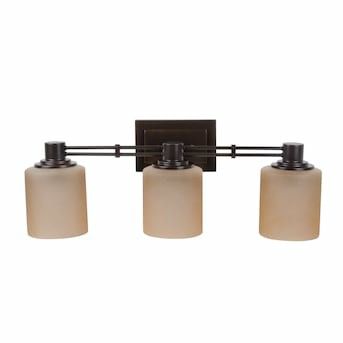 Portfolio Lunenbeck 3-Light Bronze Transitional Vanity Light