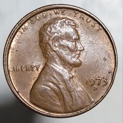 1973-D Lincoln Cent Error