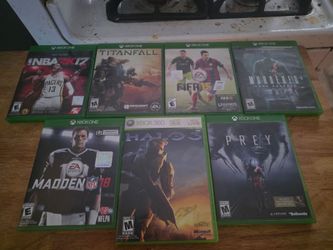 7 XBOX-1 Games