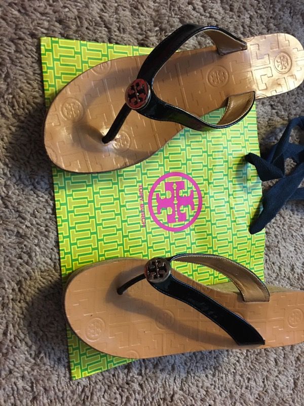 Tory Burch wedge sandals size 40