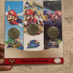 Super Mario Brand New Coin Set
