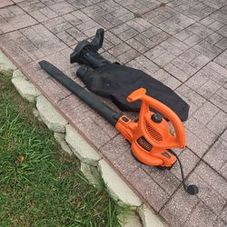 Black And Decker Electric Corded Blower