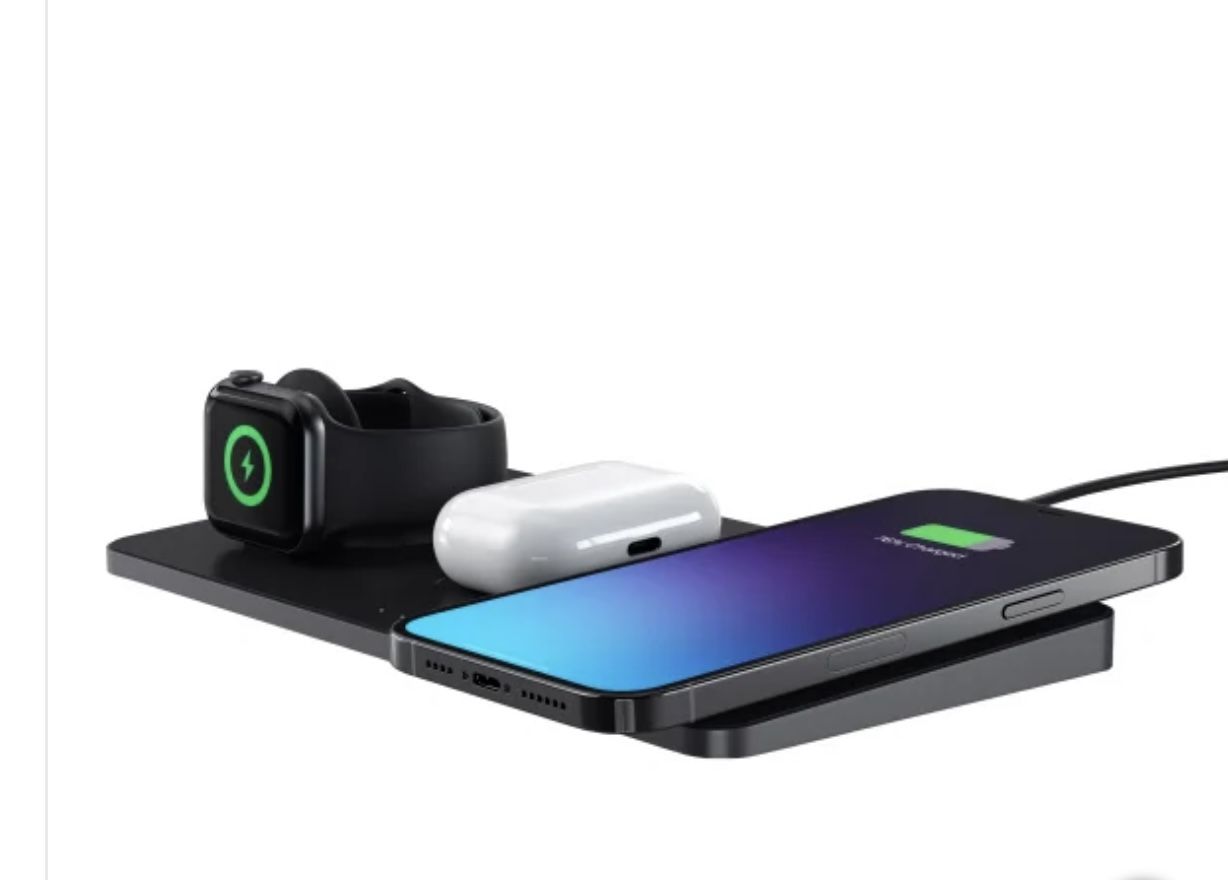 Pad Satechi Trio Wireless Charger with Magnetic