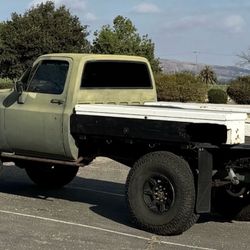 Flatbed For Chevy Squarebody Trucks 73-87