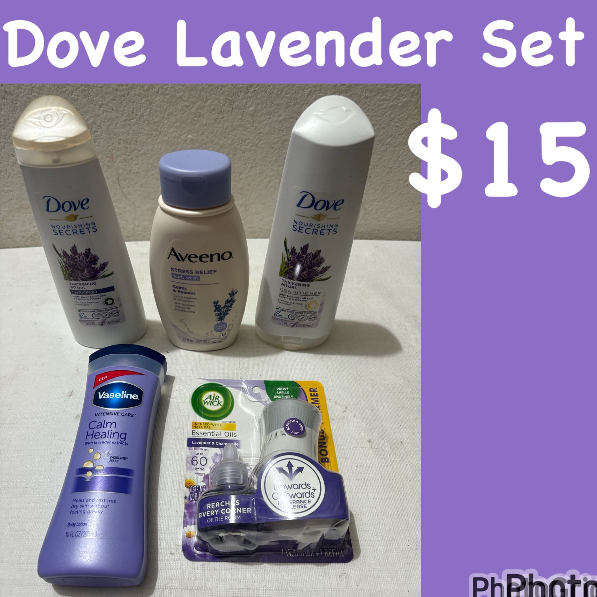 Dove Lavender Set 