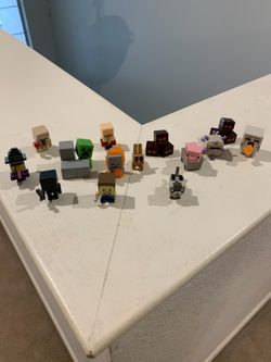 Minecraft mini figure collection