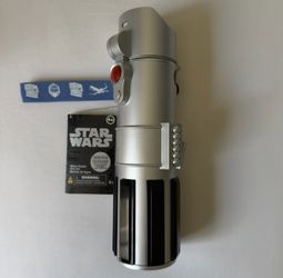 Star Wars Lightsaber Water Bottle with Sounds - Disney - Collectible - NWT