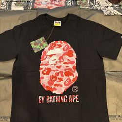 ABC Bape Camo Tee Pink