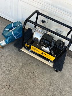 Like New 3" Semi-Trash Transfer Pump with Honda GX200 Engine $720