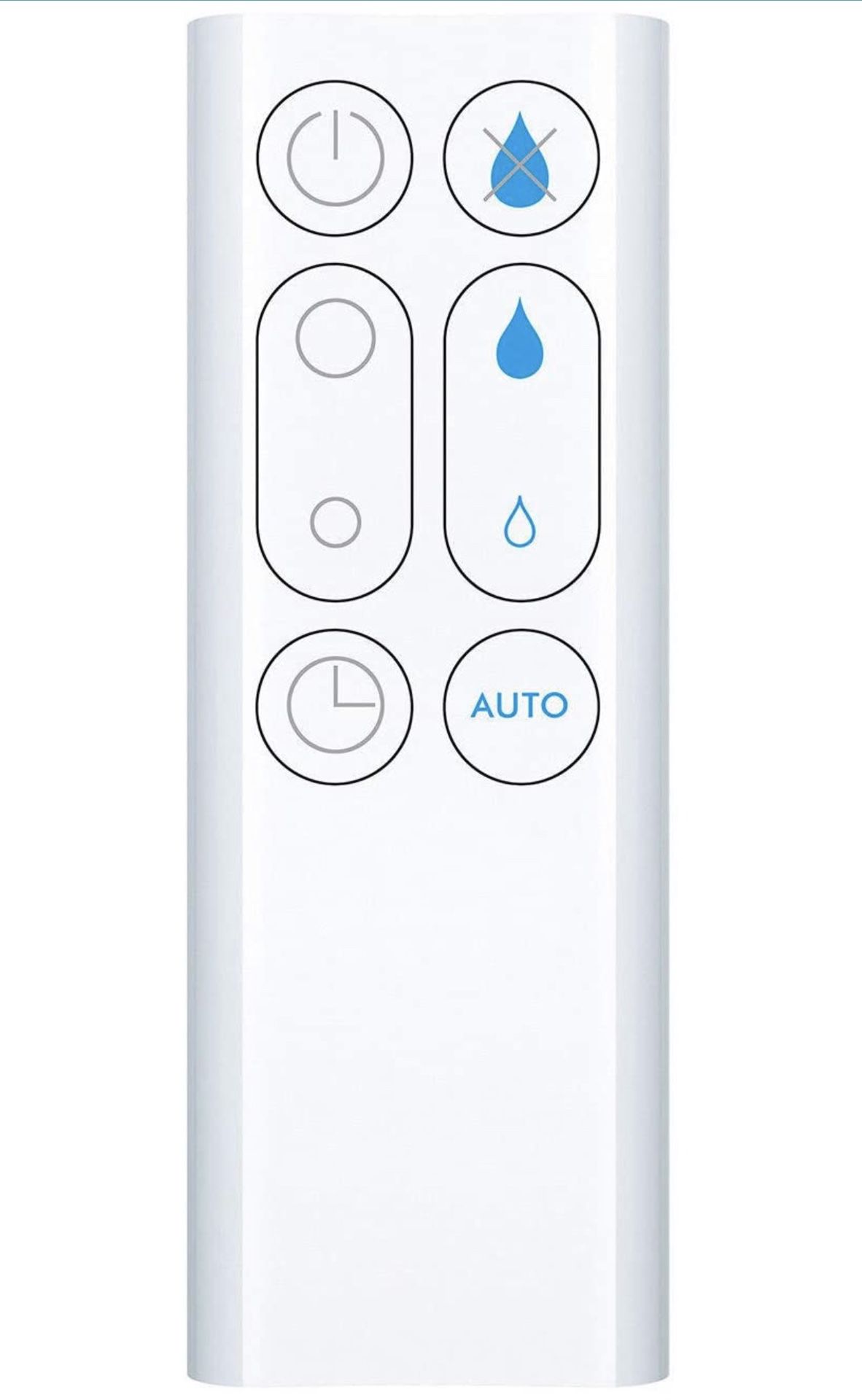 Dyson Replacement Remote Control 966569-06 for Dyson Humidifier White