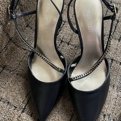 Nine West Black Heels 